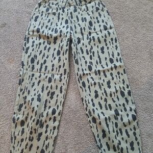 Scoop Print Pants Sz6